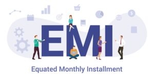 Emi,Equated,Monthly,Installment,Concept,With,Big,Word,Or,Text
